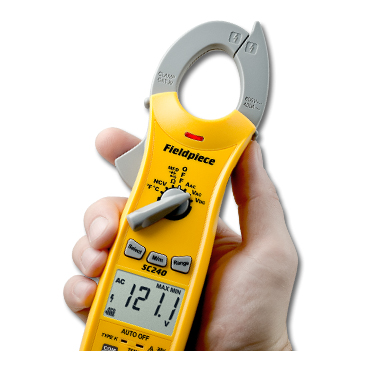 Compact Clamp Meter Packed with HVACR Features