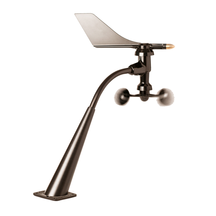 A Wireless (BLE) and Self-powered (Solar) Anemometer