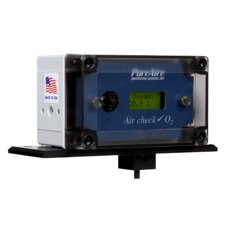 Air check O2 Deficiency Monitor for Glove Box and Chambers