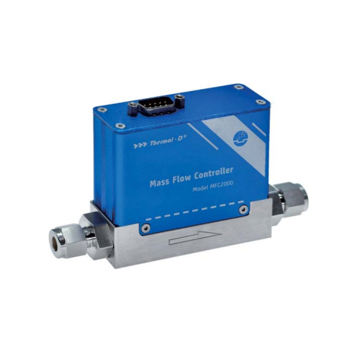 High precision large range mass flow controller